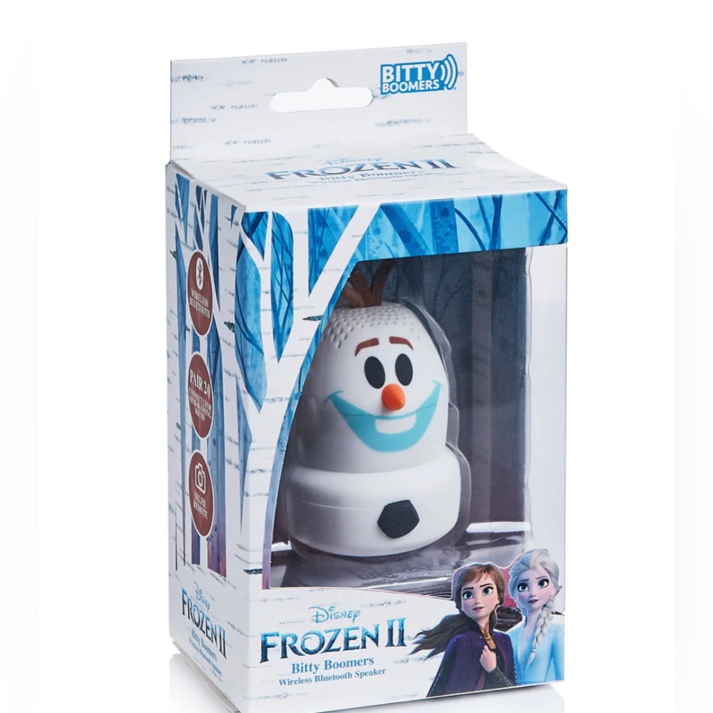 NIB Bitty Boomers Olaf Frozen II Bluetooth Speaker